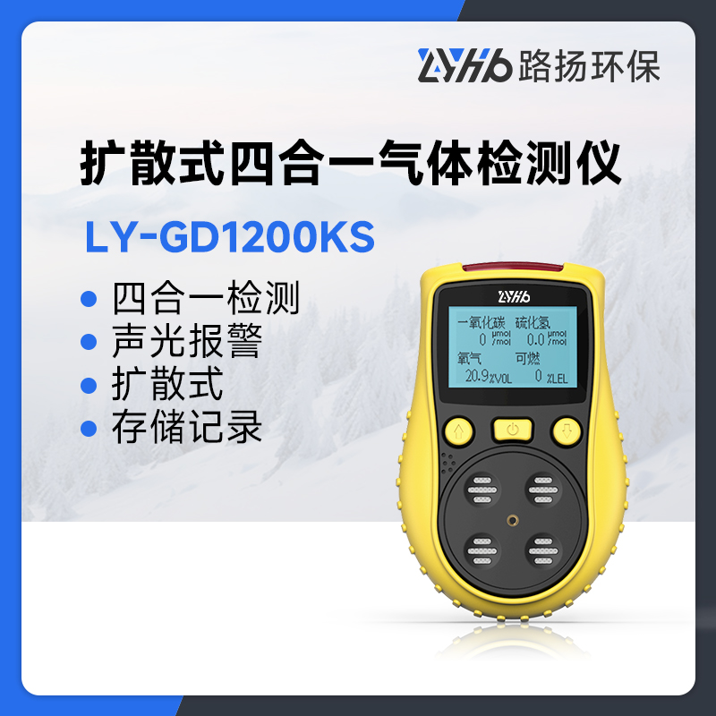LY-GD1200KS扩散式四合一气体检测仪