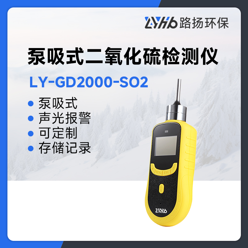 LY-GD2000-SO2泵吸式二氧化硫检测仪